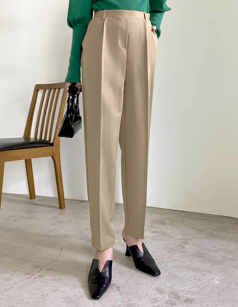  конические брюки женский tuck брюки подвеска tenabru низкий рост предназначенный 2023 осень-зима 