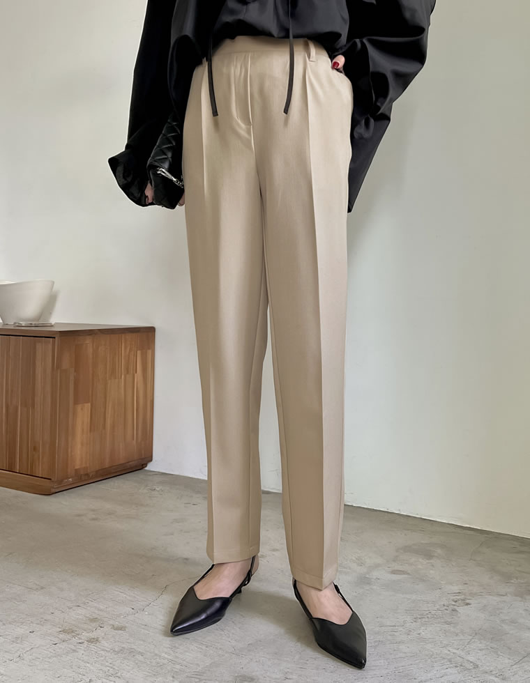 конические брюки женский tuck брюки подвеска tenabru низкий рост предназначенный 2023 осень-зима 