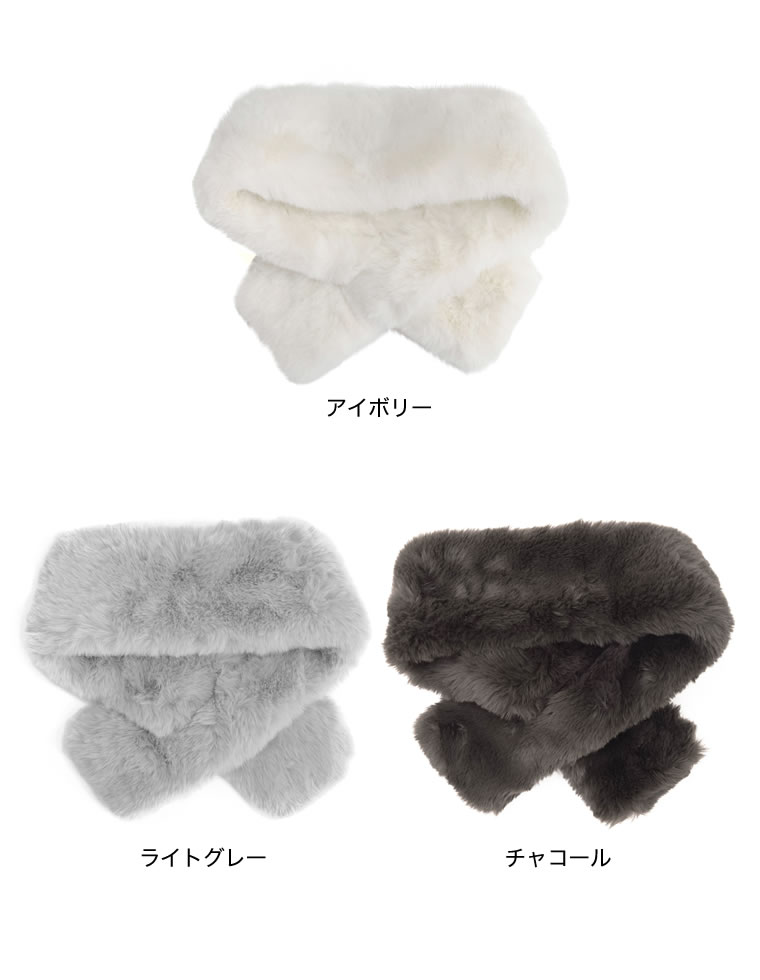  tippet lady's muffler protection against cold warm warm warm present Christmas .oke- John fur tippet 2022 autumn winter 