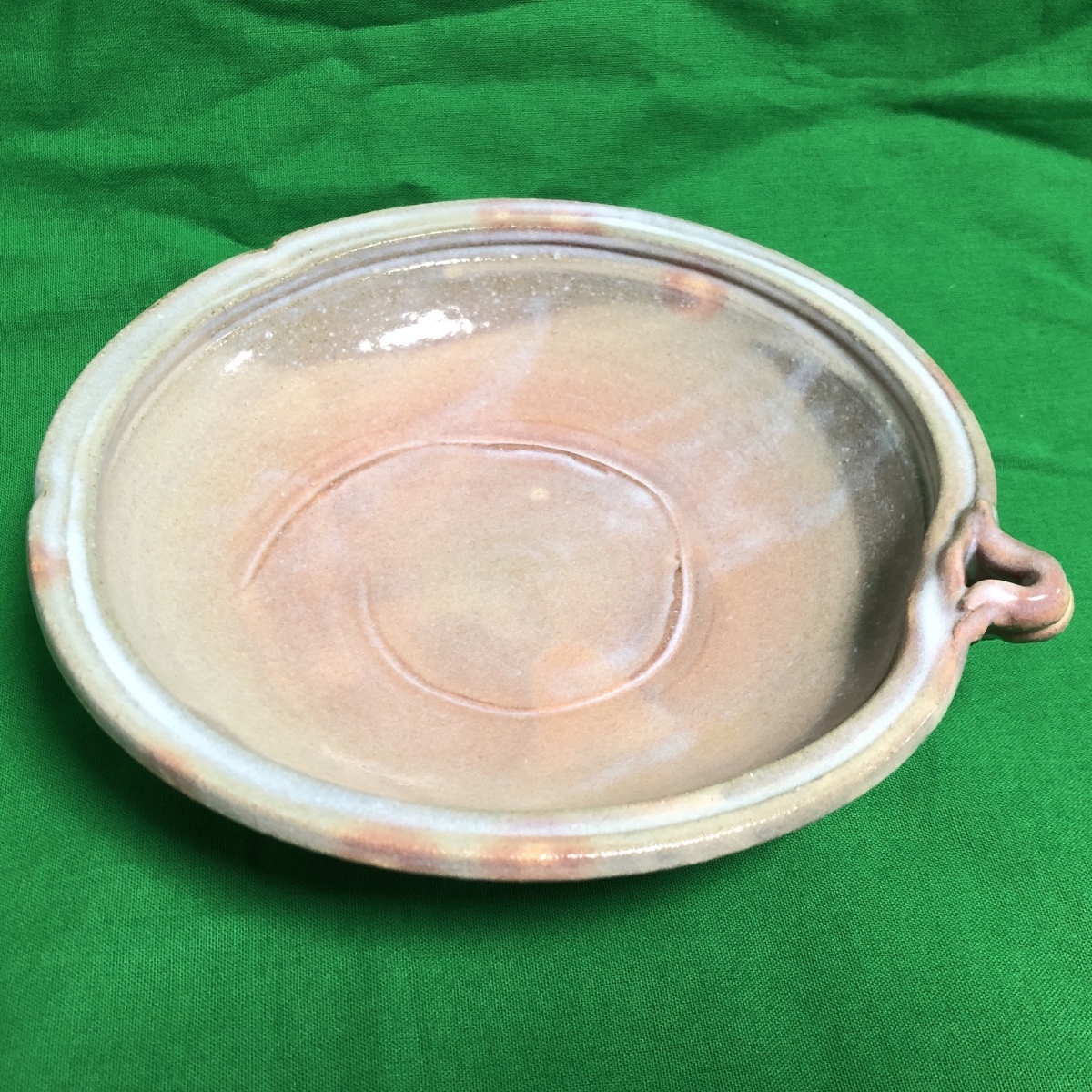 большая тарелка горшок близко глициния .. тарелка керамика 18.5cm 60 размер хранение товар б/у товар 