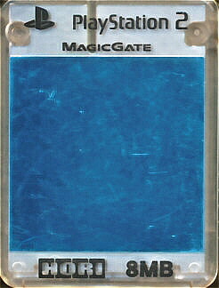 HORI プレイステーション2専用 メモリーカード8MB メタリックブルー