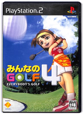 【PS2】 みんなのGOLF4 プレイステーション2用ソフトの商品画像