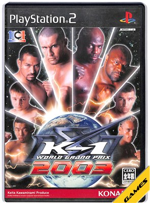 【PS2】 K-1 WORLD GRAND PRIX 2003の商品画像