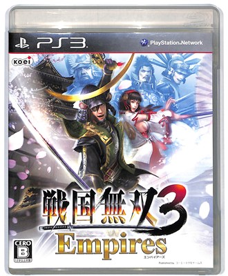 【PS3】コーエーテクモゲームス 戦国無双3 Empires [通常版］ PS3用ソフト（コード販売）の商品画像