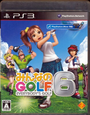 【PS3】ソニー・インタラクティブエンタテインメント みんなのGOLF 6 PS3用ソフト（パッケージ版）の商品画像