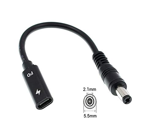 fine-R модель C USB-C ввод DC 5.5*2.1mm изменение Toshiba HP DELL Dell ноутбук PD зарядка TYPE-C конверсионный адаптор зарядка кабель аксессуары PL гарантия присоединение товар (C