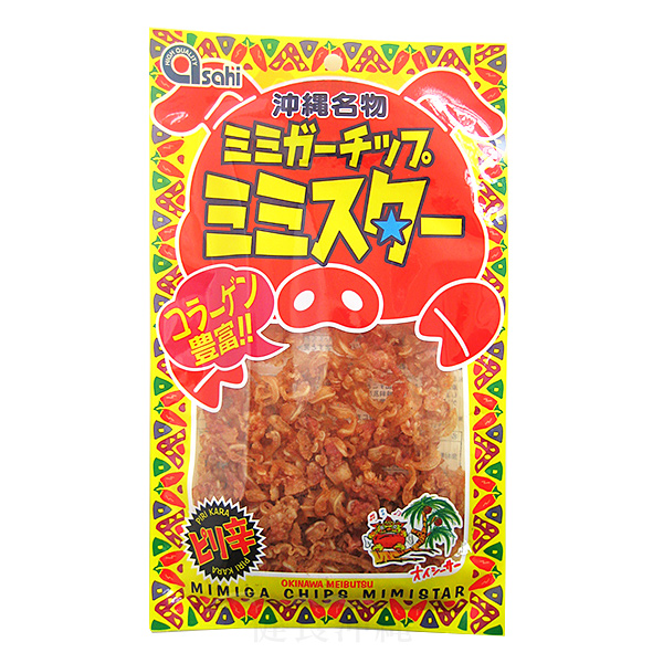  свиные уши chip mi Mr. pili.40g / свиные уши закуска Okinawa . земля производство ...