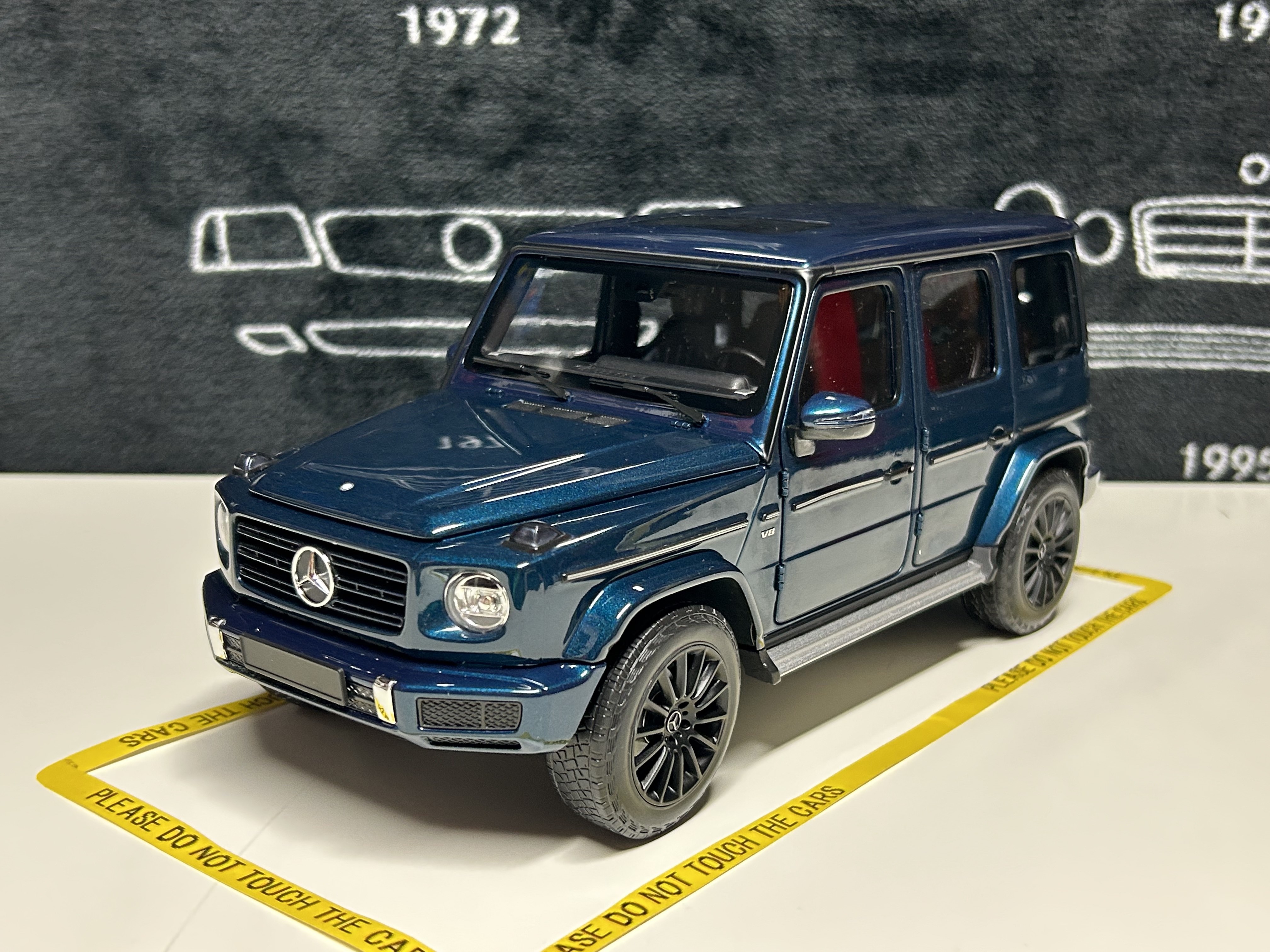 ミニチャンプス メルセデス ベンツ G-クラス （W 463） 2020 ブルー