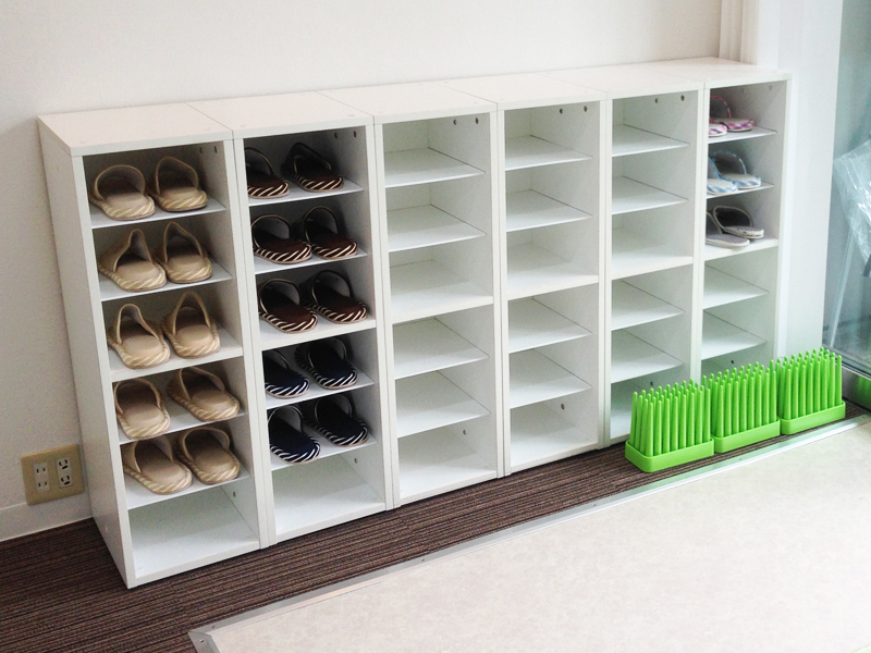  connection shoes rack white RFSR-LKD modular shoes rack shoes box slippers rack ( project place sama limitation )