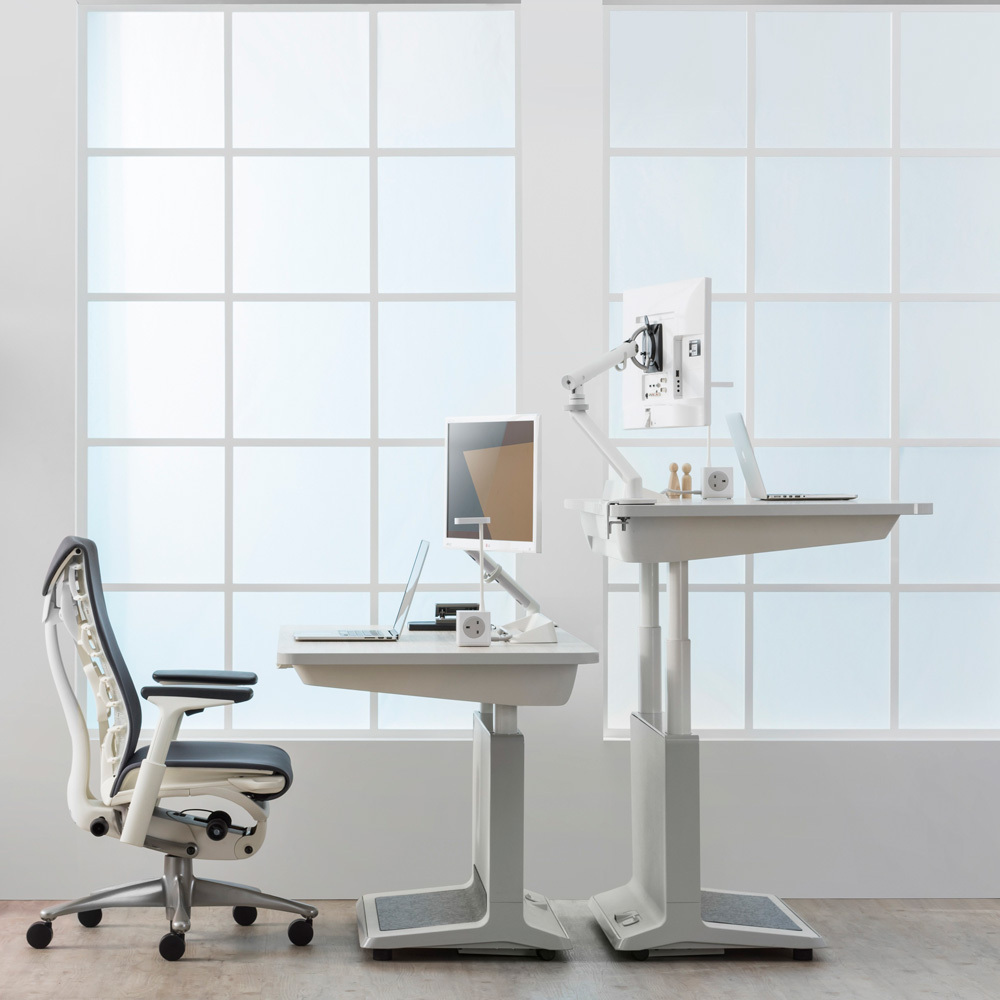  монитор arm Flo поток одиночный VESA стандарт соответствует CBS Herman Miller модный зажим тип 