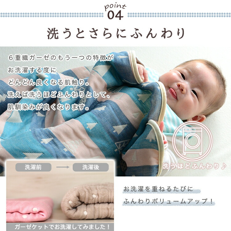 [ 6 -ply gauze baby Kett ] fine clothes .. momi fir 6 -ply gauze packet baby size Mikawa tree cotton 70x100cm baby Kett annual material all season 