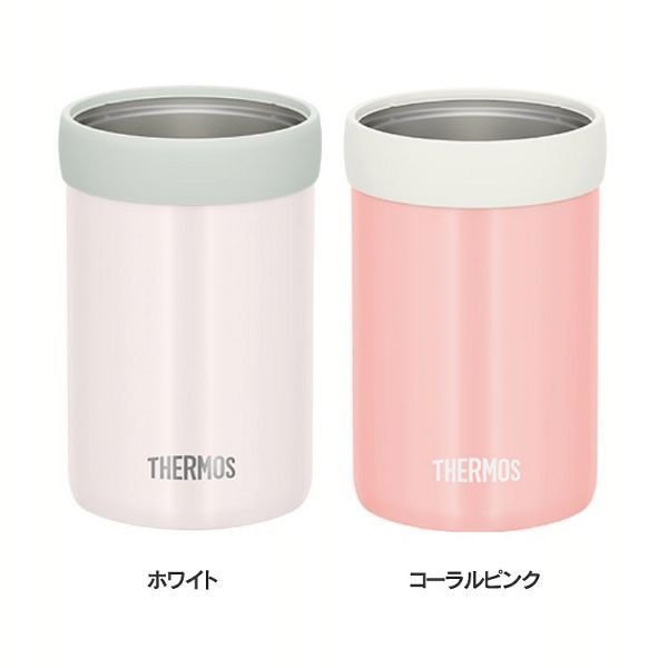 THERMOS 保冷缶ホルダー 0.35L（ホワイト）JCB-352 WH 水筒の商品画像