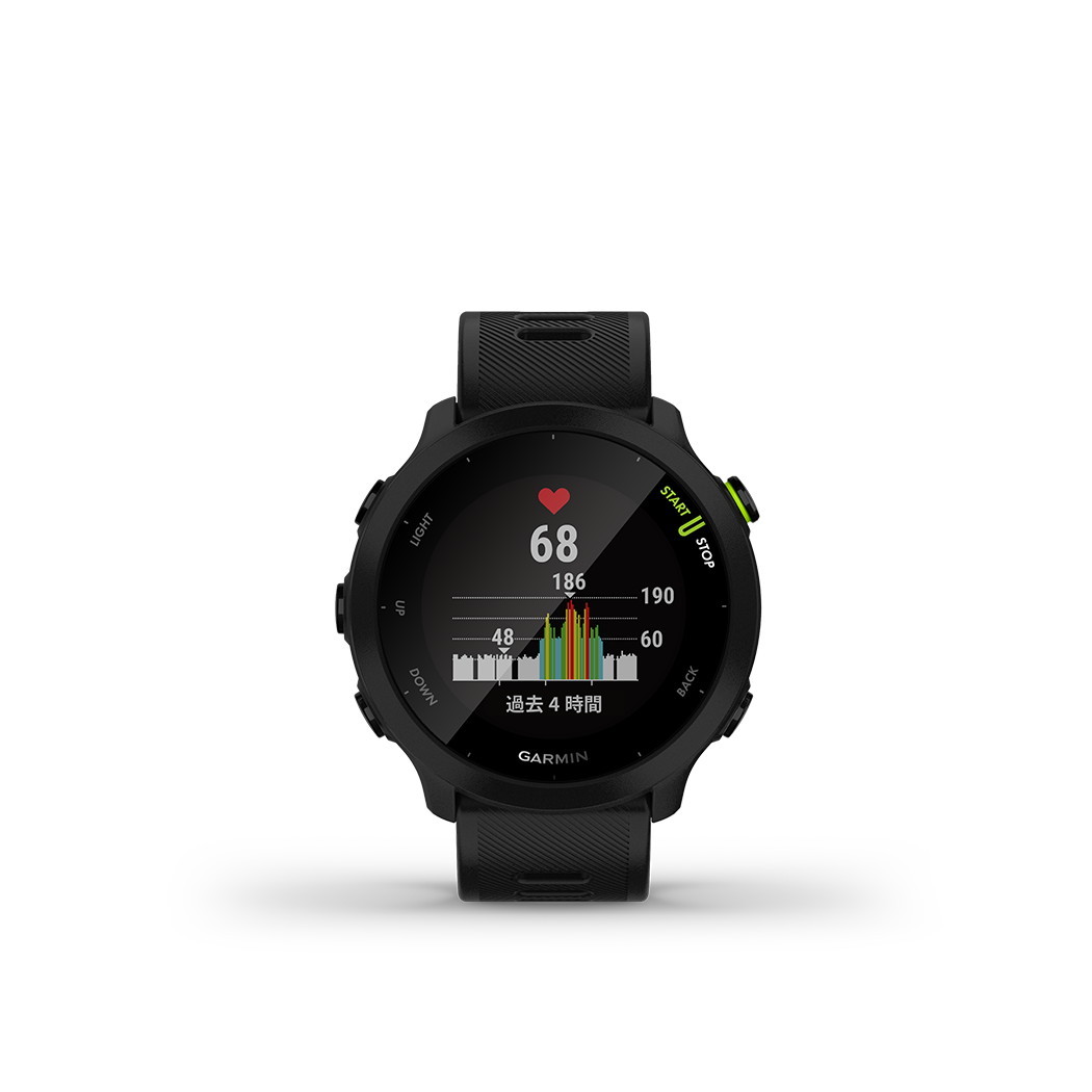 GARMIN( Garmin ) ForeAthlete 55 Black сердце .. число водонепроницаемый легкий [ Япония стандартный товар ]