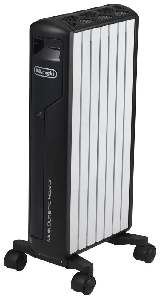 デロンギ MDH09-BK（ピュアホワイト＋マットブラック） 電気ストーブ