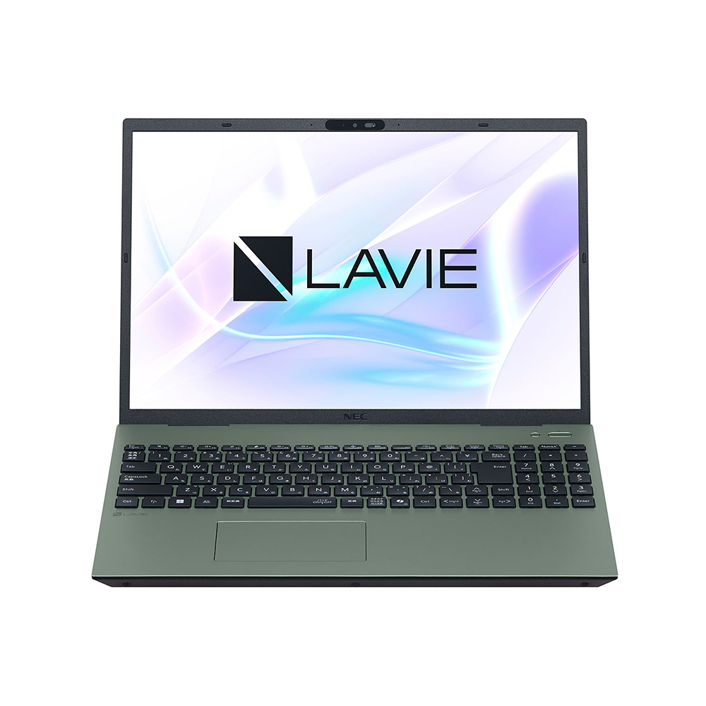 【未使用】NEC LAVIE ノートパソコン JAE PC-N1675JAE NEC LAVIE N16 N1675/JAE ［PC-N1675JAE］ オリーブグリーン 2025年2月