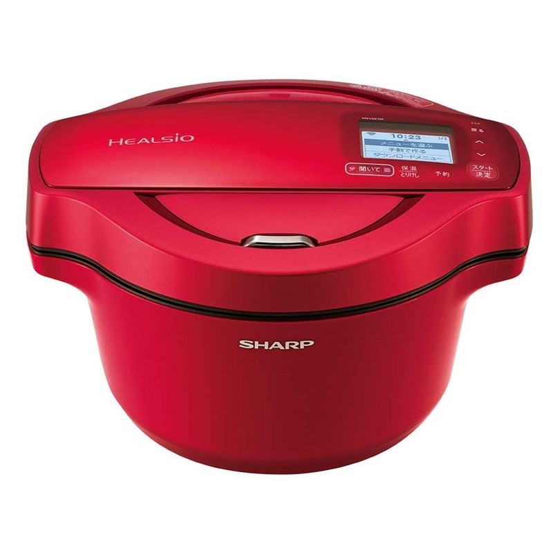 SHARP ヘルシオ ホットクック KN-HW16E-R （レッド） ヘルシオ ホット