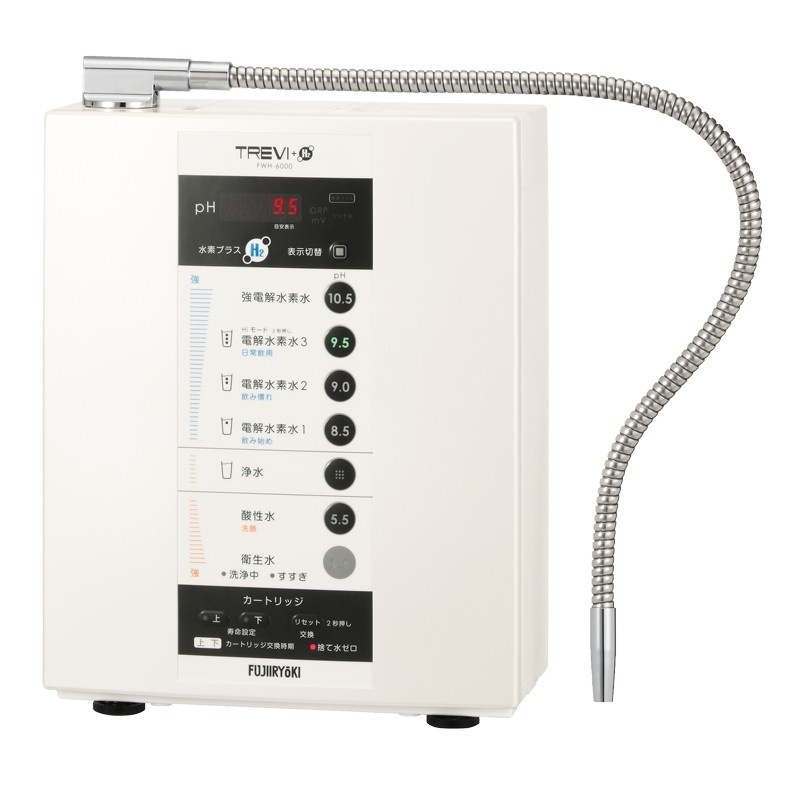電解水素水生成器S1 トレビ水素プラス FWH-6000（W）