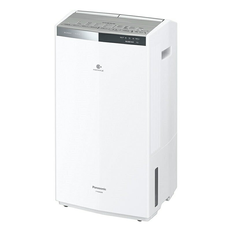 Panasonic ハイブリッド方式 衣類乾燥除湿機 F-YHRX200-S （プラチナ 