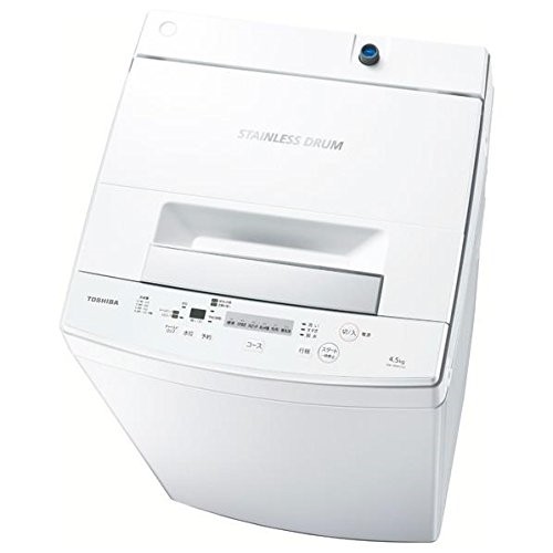 東芝 全自動洗濯機 AW-45M5(W)(ピュアホワイト) 洗濯機本体 東芝 全自動洗濯機 AW-45M5(W)(ピュアホワイト) 洗濯機本体