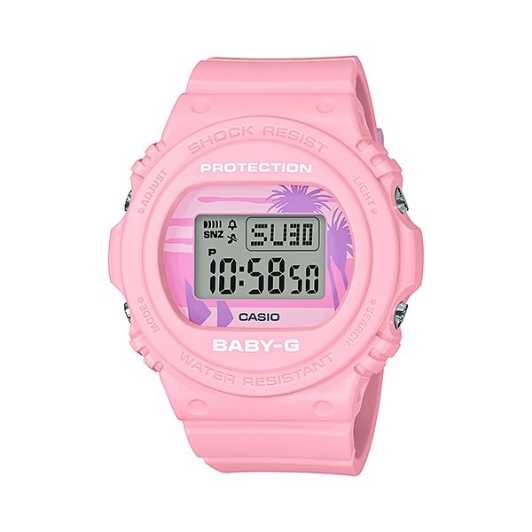 CASIO BABY-G 80's Beach Colors BGD-570BC-4JF （パステルピンク） BABY-G レディースウォッチの商品画像