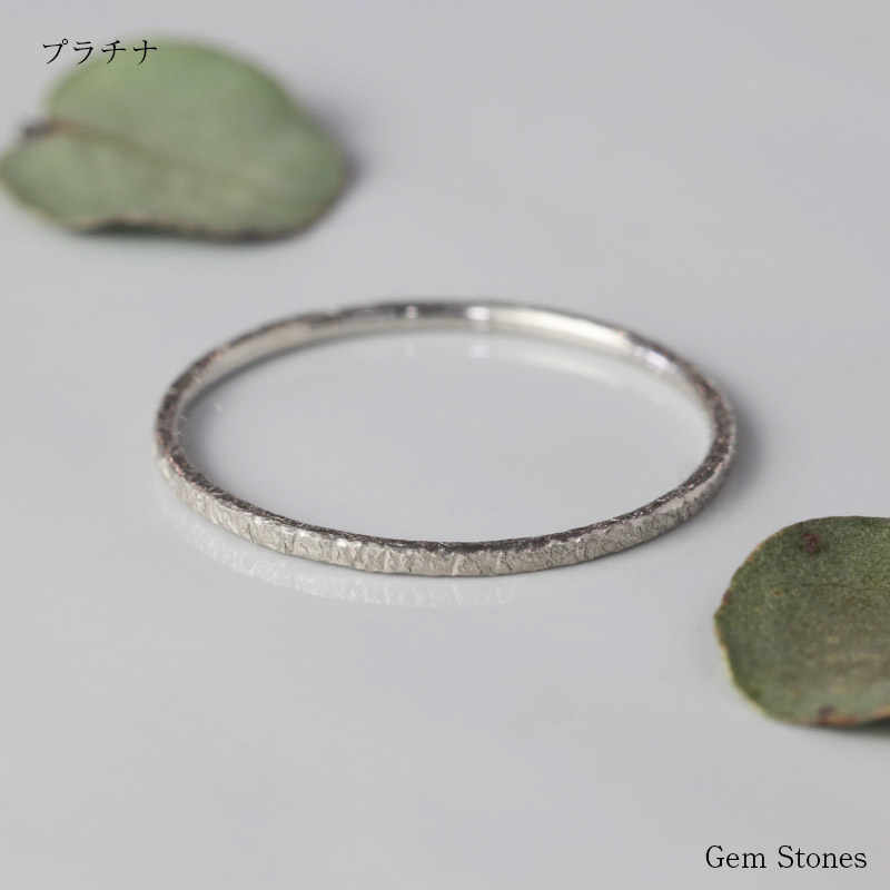 Fine Ring Crush Gold платина розовый кольцо K18 Pt900 античный женский кольцо .. простой первоклассный маленький Pinky пара день рождения 