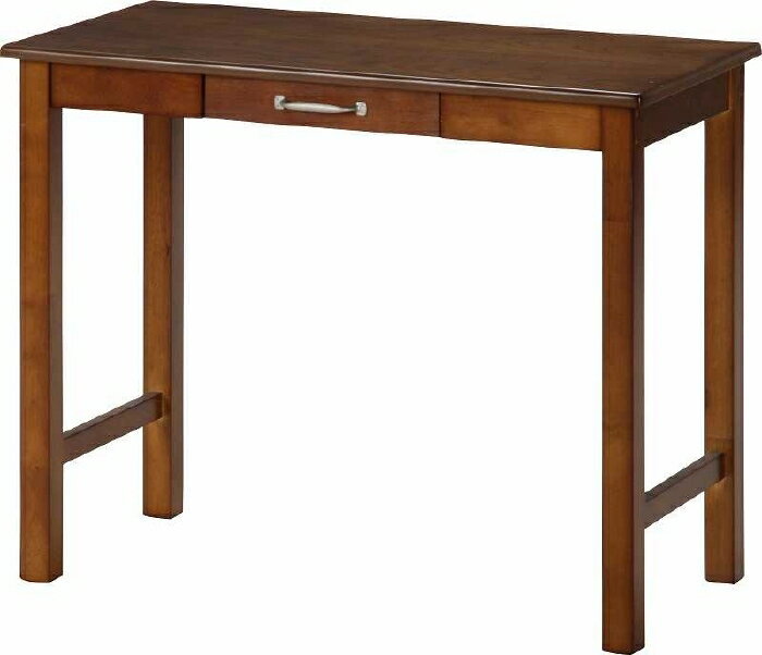 不二貿易 マンチェスター デスク W900×D450×H720mm 95784 （ブラウン）の商品画像