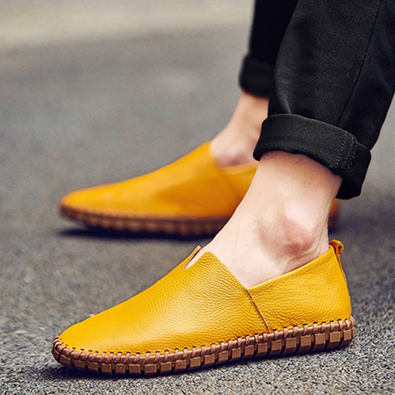  обувь для вождения мужской туфли без застежки Loafer взрослый PU кожа обувь повседневная обувь спортивные туфли мокасины джентльмен обувь low cut комфорт обувь 
