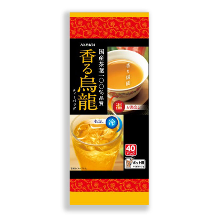 ハラダ製茶 香る烏龍茶ティーバッグ 4.5g×40Pの商品画像