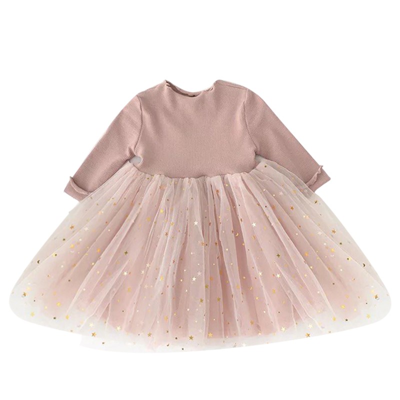  детское платье baby chu-ru One-piece длинный рукав 70 80 90 100 110 детская одежда юбка формальный платье для церемоний девочка 