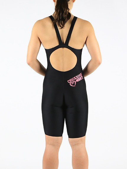 .. swimsuit lady's swimsuit practice for fitness swimming half spats One-piece ns-3026