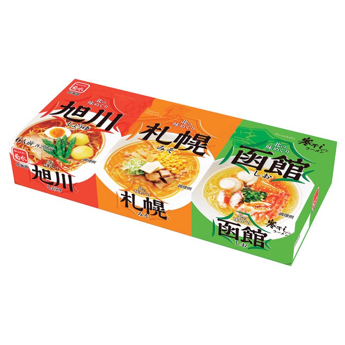 菊水 北の味めぐり 寒干しラーメン6食×1個 インスタントラーメンの商品画像