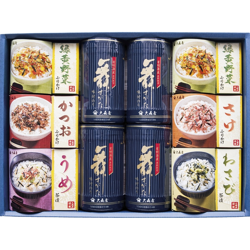  inside festival gift celebration Mai ... Omori shop desk paste * condiment furikake * tea .... regular price ..10%OFF [ postage TYPE-A]