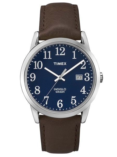 TIMEX TIMEX Easy Reader 38mm TW2P75900 （ネイビー/ブラウン） Easy Reader メンズウォッチの商品画像