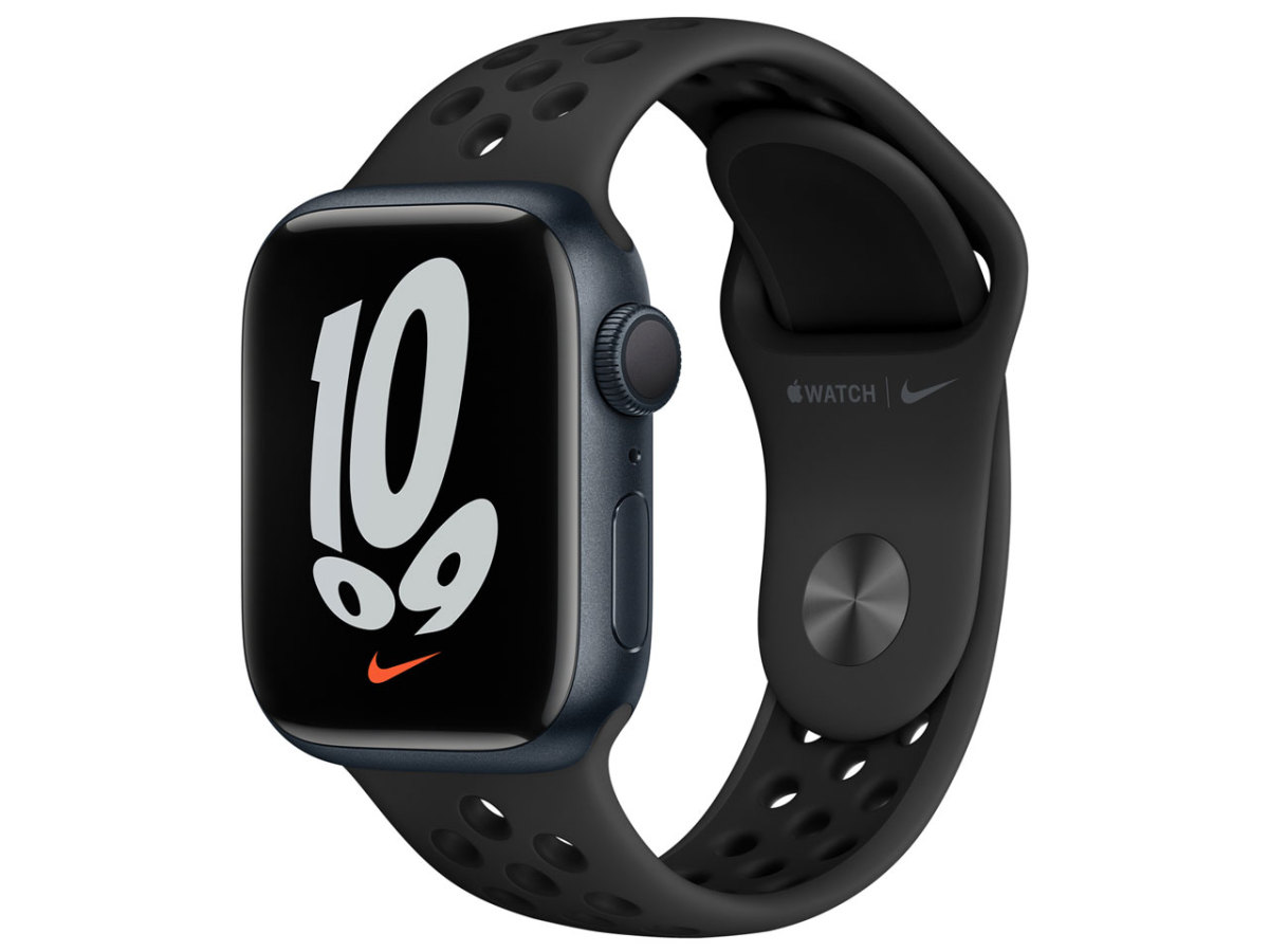 Apple Apple Watch Nike Series 7 GPSモデル 41mm ミッドナイト