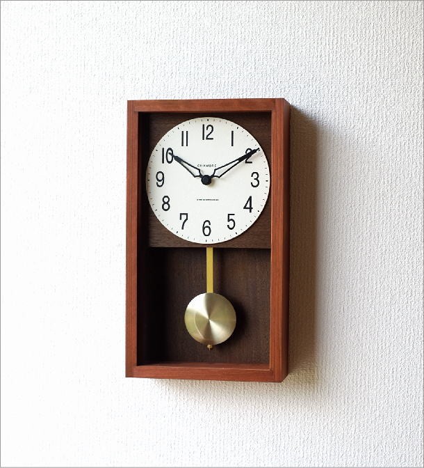 振り子時計 掛け時計 壁掛け時計 おしゃれ 木製 クラシック レトロ モダン シンプル ナチュラル デザイン 四角 見やすい 日本製 ヒノキ振り子時計  :ras4147:ギギリビング - 通販 - Yahoo!ショッピング