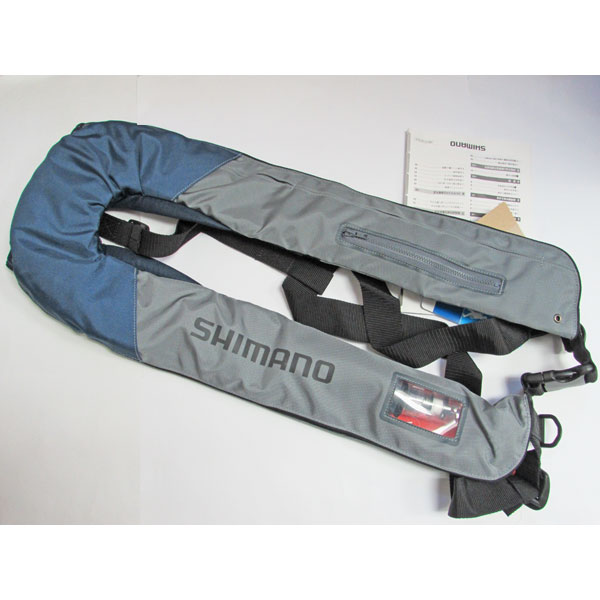 [ used unused goods ] Shimano VF-051K rough to air jacket ( the best type ) gray blue size : free 