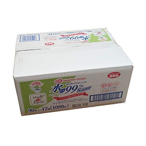 アカチャンホンポ アカチャンホンポ 水99 Super トイレに流せるおしりふき 90x12パック 1080枚 ベビー用おしりふき ウェットティッシュ 最安値 価格比較 Yahoo ショッピング 口コミ 評判からも探せる