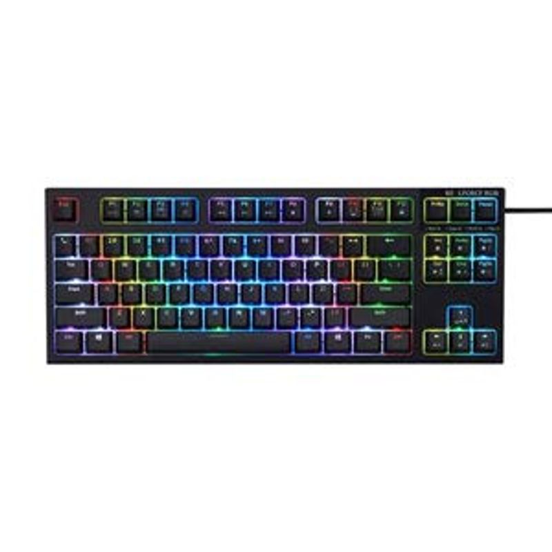 東プレ REALFORCE RGB TKL 英語配列モデル R2TLA-US4G-BK （ブラック 