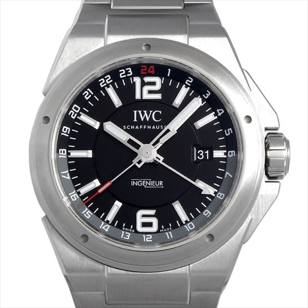 IWC インヂュニア デュアルタイム IW324402（BK） メンズウォッチの商品画像