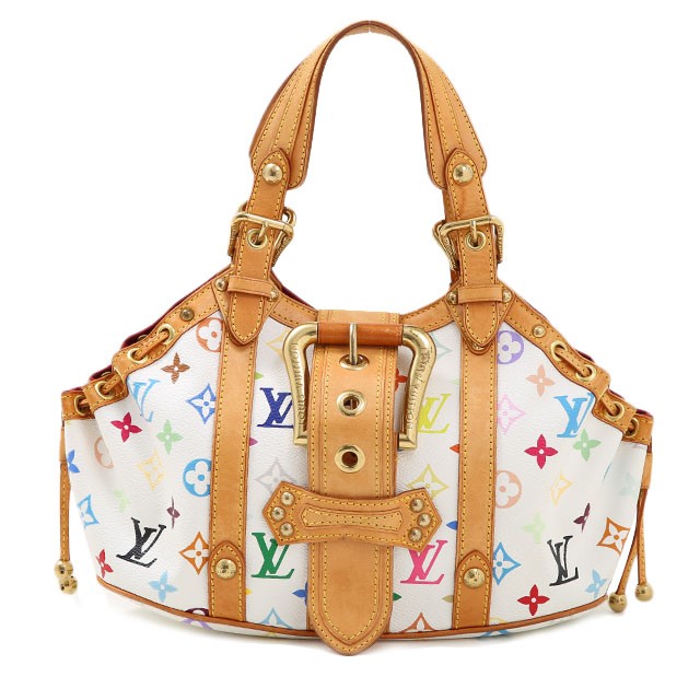 モノグラム・マルチカラー テダ PM M92348 （ブロン/レッド）