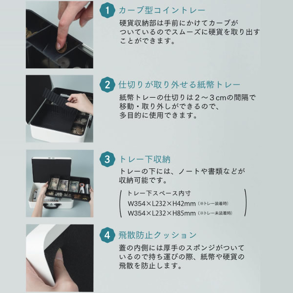 カール事務器 持ち歩くレジ 簡易レジ そとレジ MR-2700 貴重品