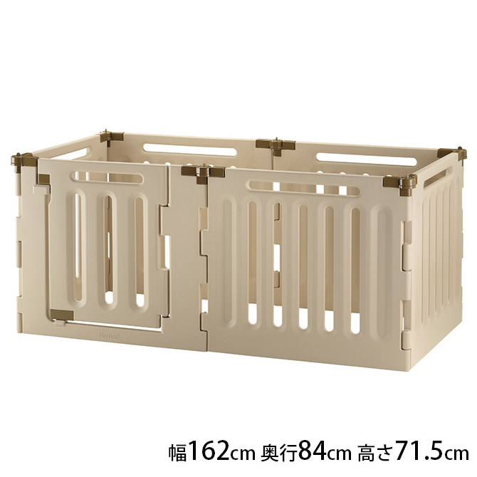 リッチェル リッチェル ペット用 木製 3WAYサークル 6面90H 059051