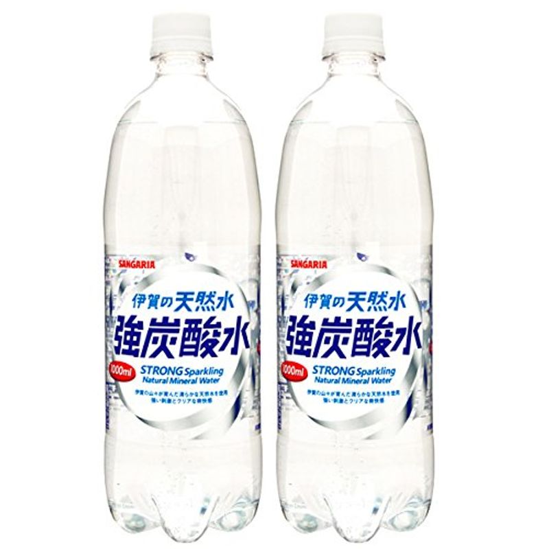 伊賀の天然水 強炭酸水 1L × 24本 ペットボトルの商品画像