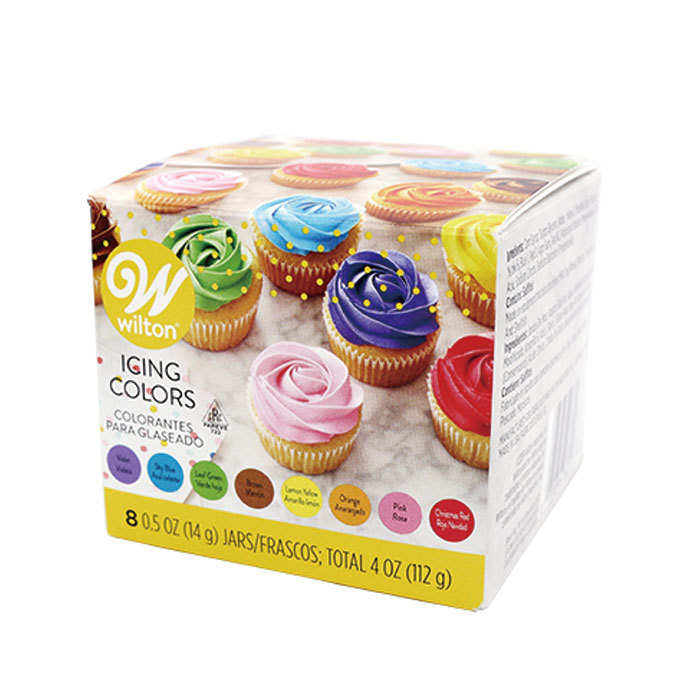  coloring charge meal for meal . food dye confectionery confection making WILTON Will ton 8 color kit icing color 8 color set 0.5 ounce color flour Anne 