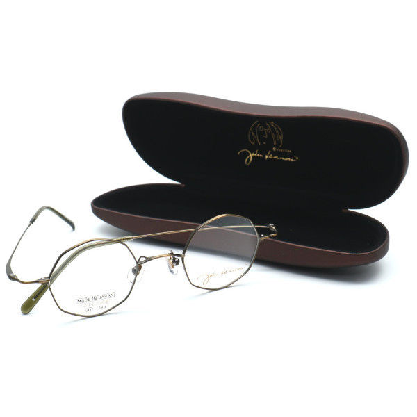 [john lennon] John Lennon JL-1097 col.3 очки раз есть кроме того, раз нет линзы стандартное оборудование [ стандартный товар ] сделано в Японии Boston раунд круг очки бесплатная доставка 
