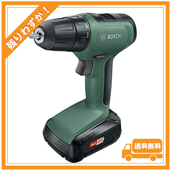 BOSCH（DIY、工具） ボッシュ （BOSCH） 18Vコードレスドライバードリル （1.5Ahバッテリー1個充電器付） UD118 ドライバドリルの商品画像