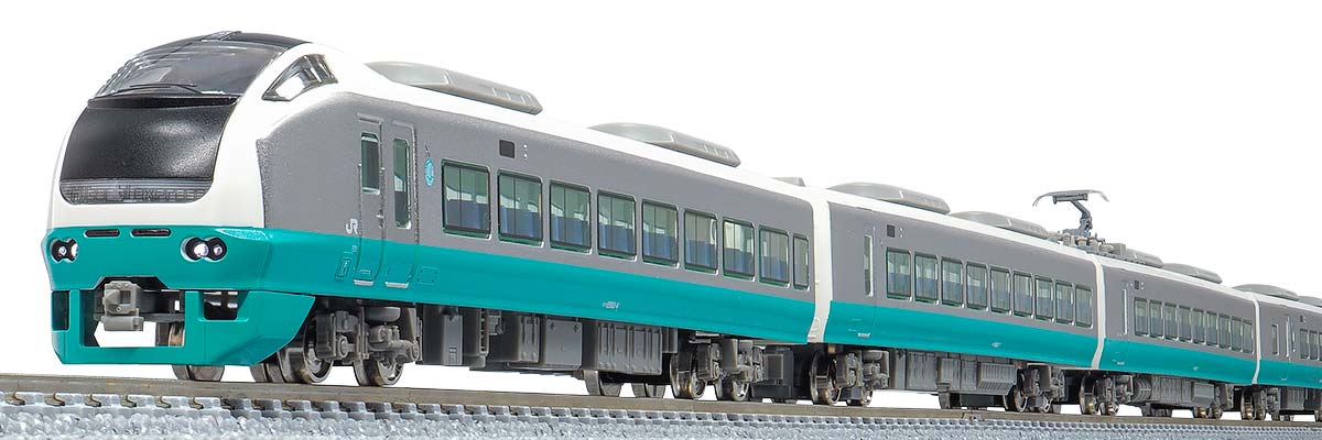 グリーンマックス E653系（フレッシュひたち・緑）動力付き7両編成セット 30538