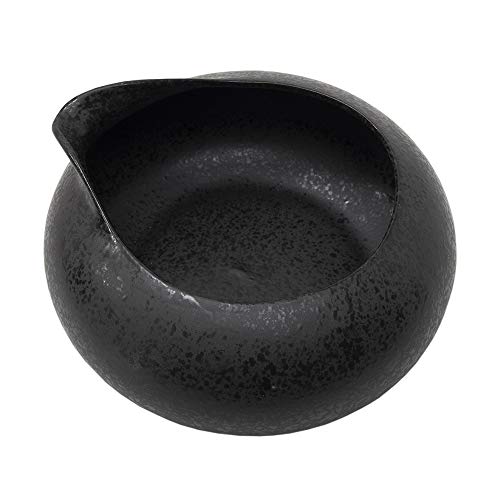 GEX 和の鴨口陶器鉢 墨黒の商品画像