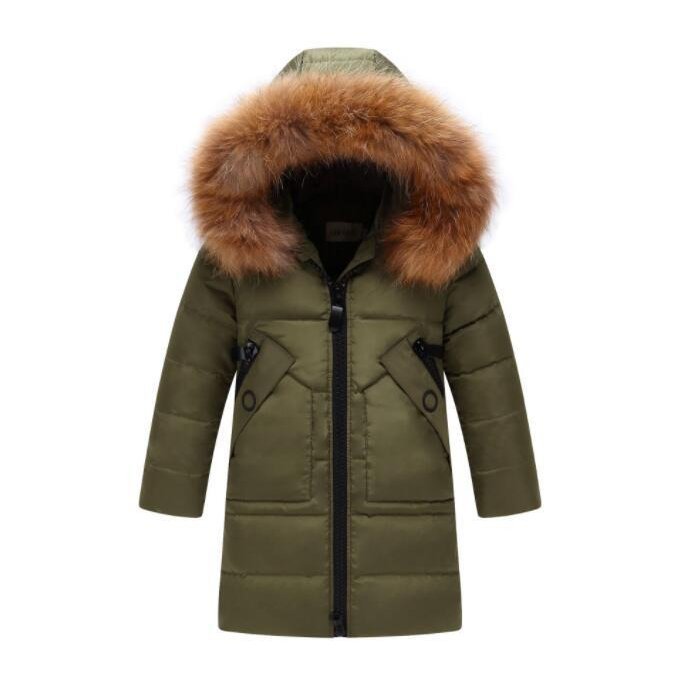  Kids ребенок пуховик пальто Duck down защищающий от холода девочка 120-160 6 цвет ребенок ребенок одежда зима одежда толстый шляпа имеется зима пальто Kids пальто ребенок пальто 