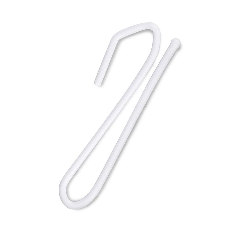 C.M. curtain hook made of metal 70mm 30 piece entering white 